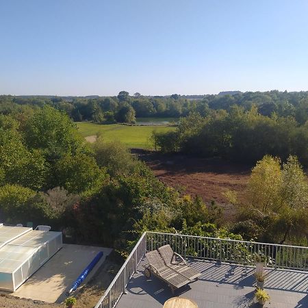 Gite La Pironniere - Piscine, Nature, Au Bord De La Riviere Montreuil-sur-Maine Exteriér fotografie